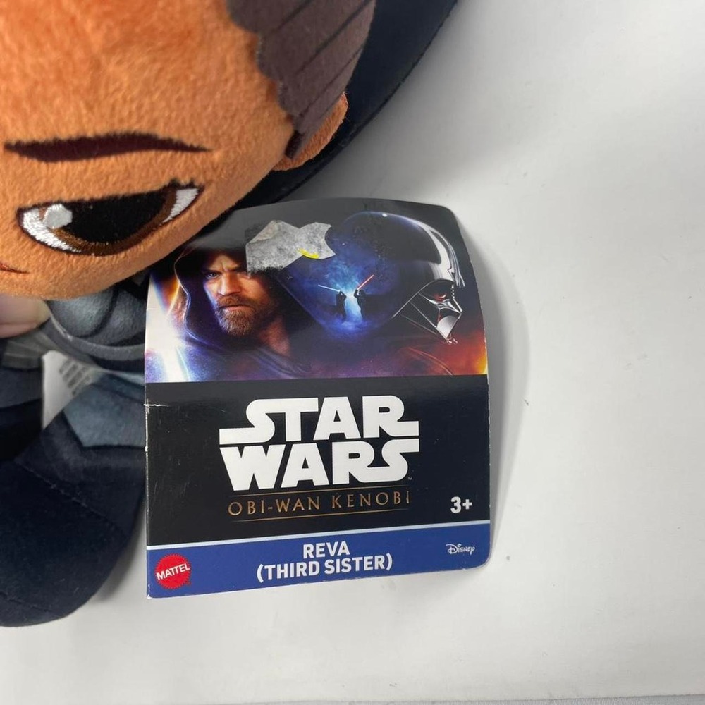 Mattel Star Wars Obi-Wan Kenobi Reva Third Sister Plush 2022 NWT - Picture 4 of 6